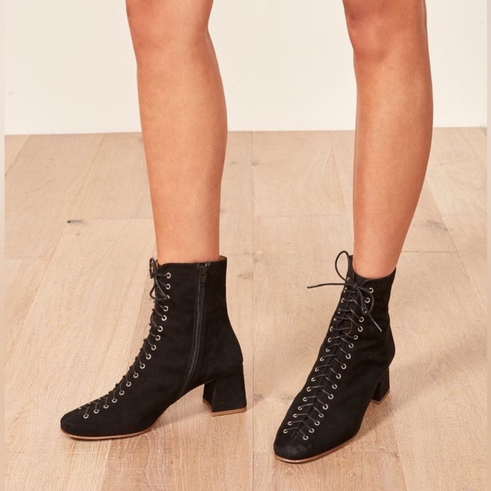 Reformation x By Far Becca boots